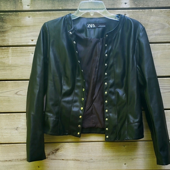 Zara Trendy Biker Chik Jacket 😍 - Picture 4 of 15
